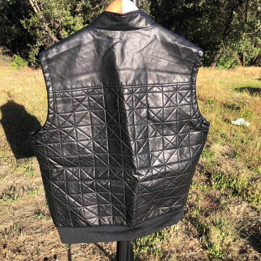 Marc Ecco leather vest - Picture 3 of 4